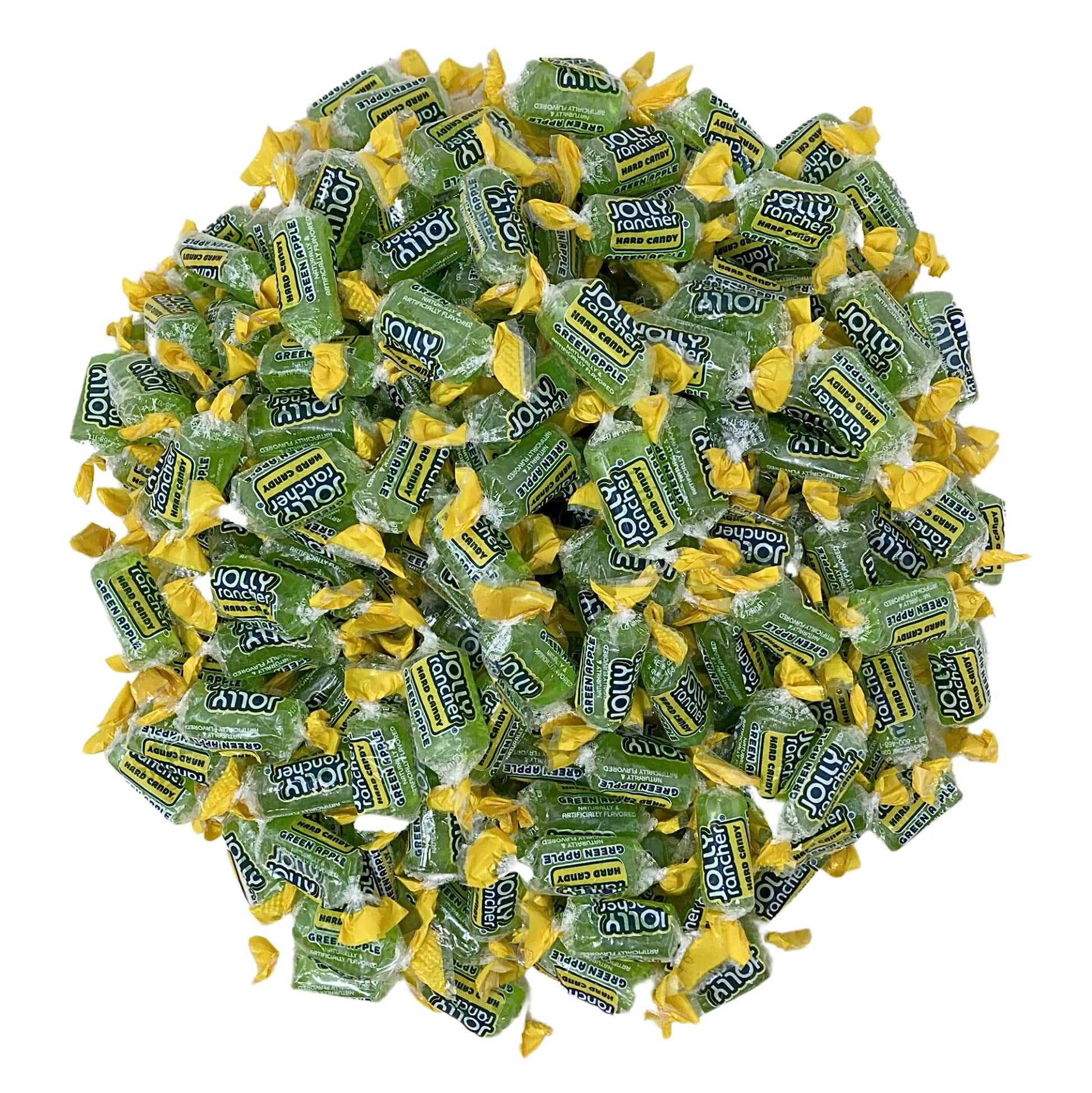 Jolly Ranchers Hard Candy 3Lbs- All Green Apple Individually Wrapped Delicious Fresh Candy, 48Oz (Packaging Might Vary)