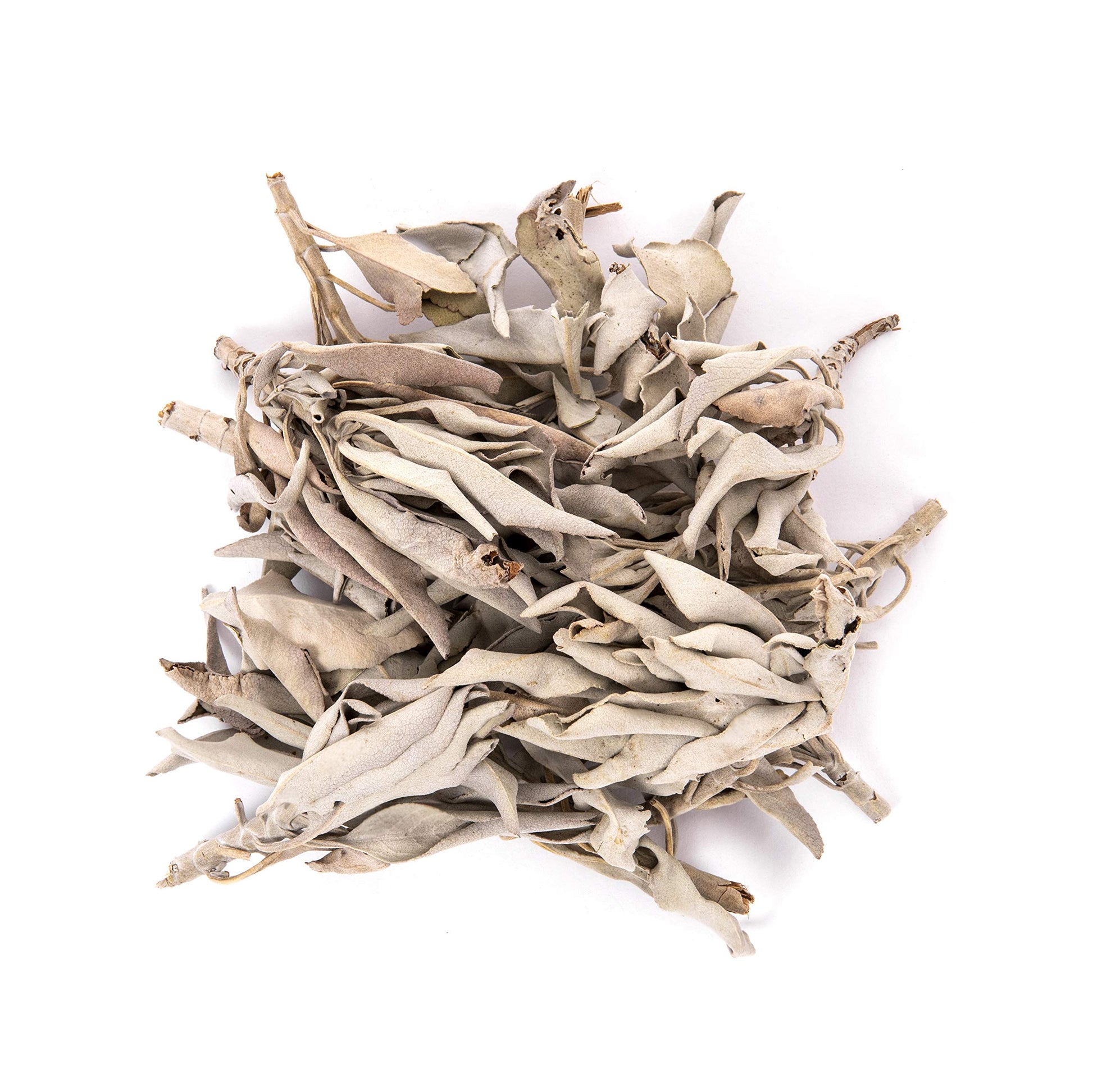 Juniper Ridge | White Sage Loose Leaves | Salvia Apiana Clusters | Dry Burning White Sage |  Lb Bag