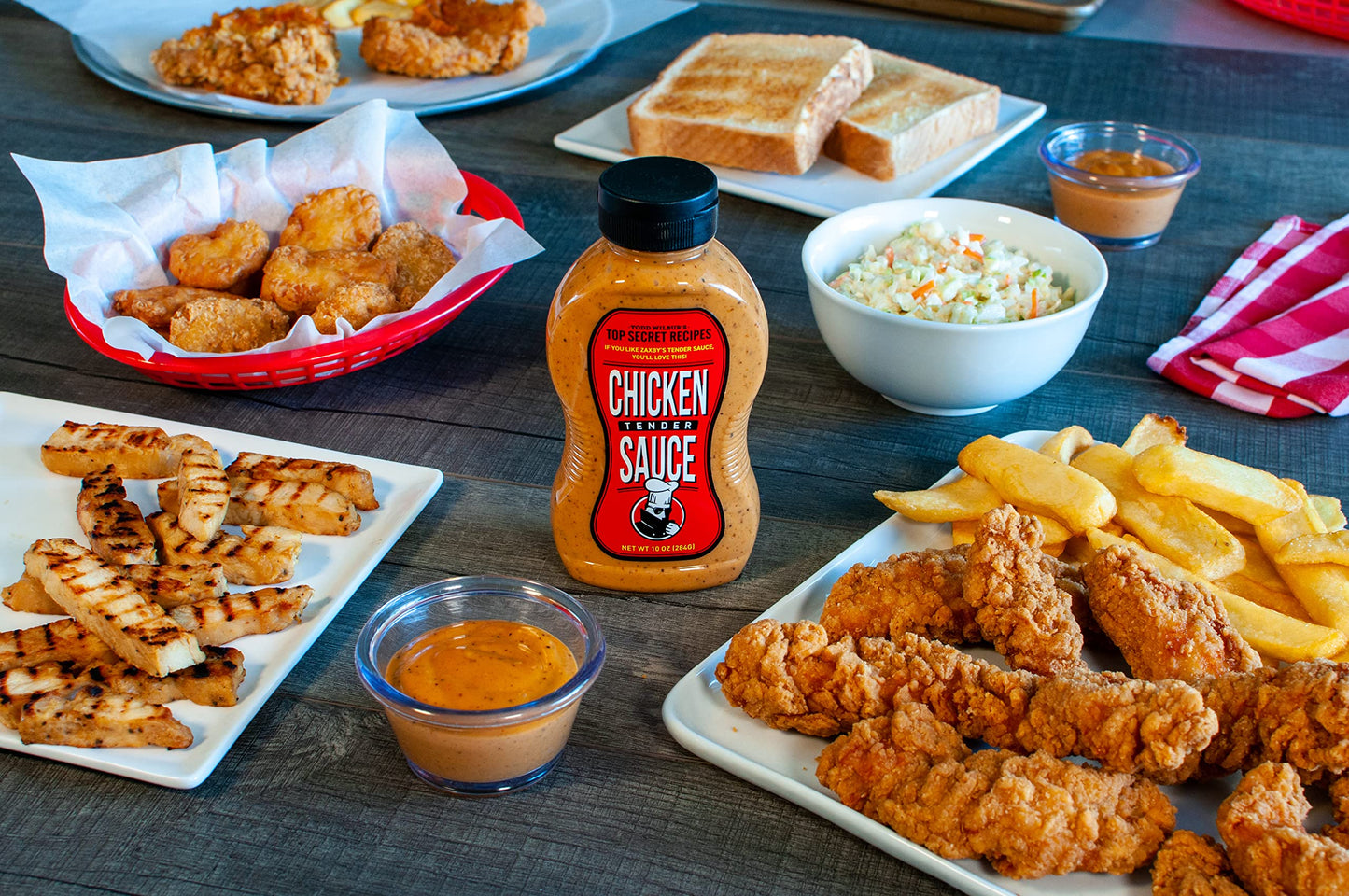 Todd Wilbur's Top Secret Recipes Chicken Tender Sauce (Like Zaxby's Zax Sauce) - For Chicken Fingers, Nuggets, Sandwiches, and F