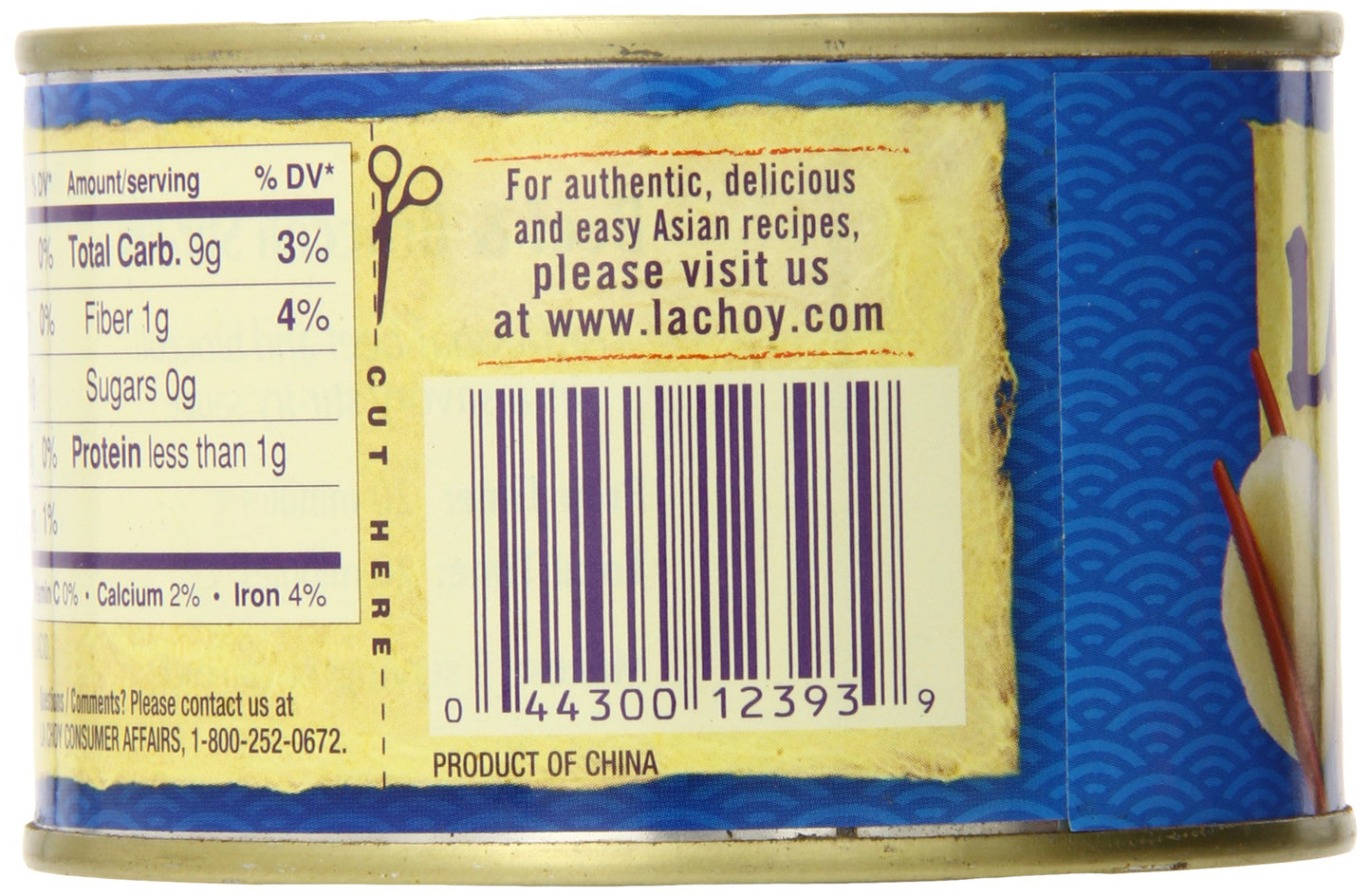 La Choy Water Chestnuts, 8 Ounce (Pack Of 12)