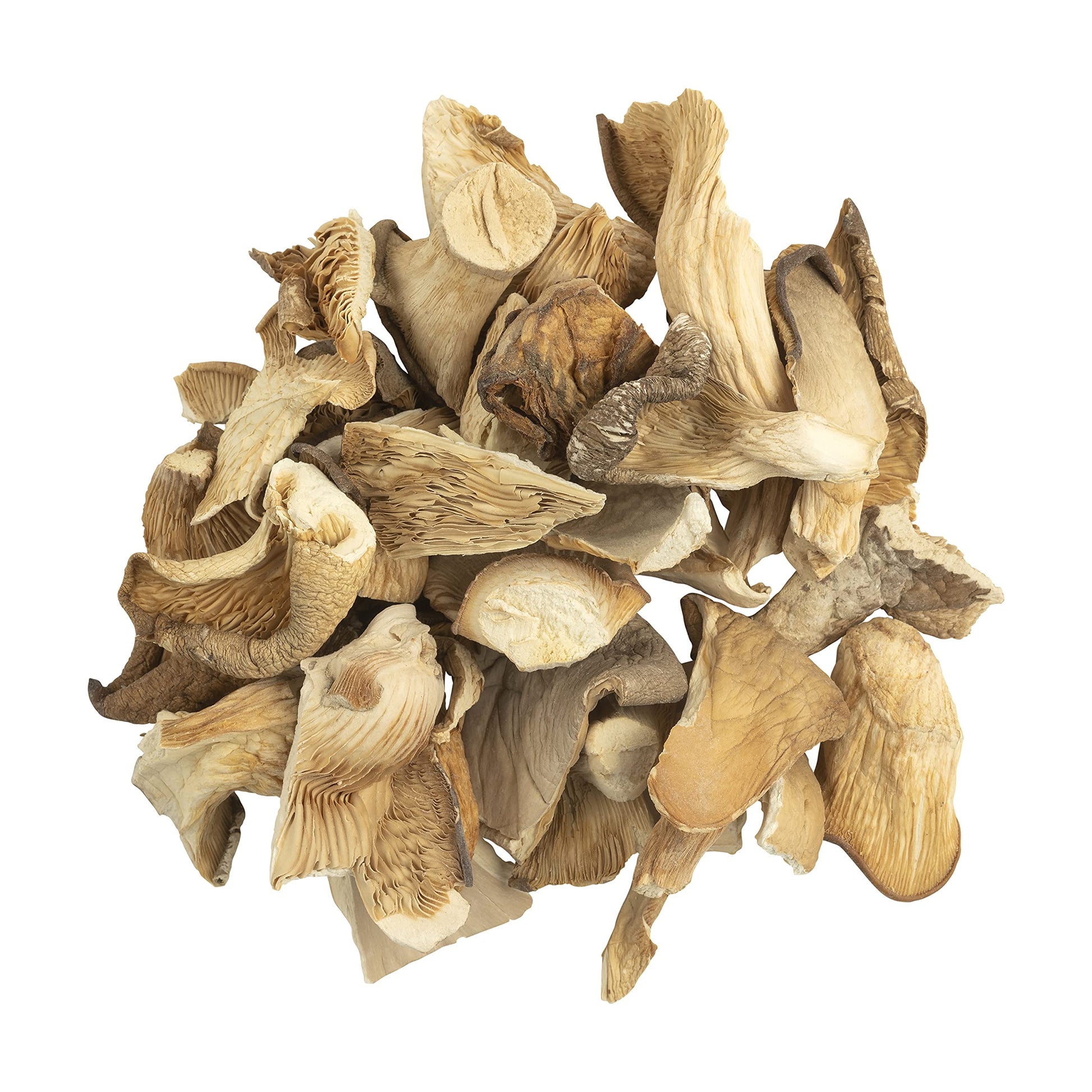 OliveNation Organic Dried Oyster Mushrooms, Non-GMO, Gluten Free, Vegan - 4 Ounce