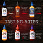 Melindas Dipping Sauce Gift Set, 6 Pack - Ghost Pepper, Buffalo Ranch, Pizza Ranch, Polynesian, Korean Gochujang, Hot Habanero Honey Mustard, 12