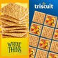 Triscuit Original Whole Grain Wheat Vegan Crackers and Wheat Thins Original Whole Grain Wheat Crackers Variety Pack, 4 Boxes