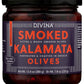 Divina Smoked Kalamata Olives, 13.4 Ounce, Pitted, Mediterranean Flavor