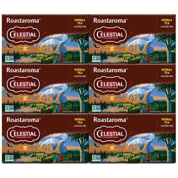 Celestial Seasonings Herbal Tea, Roastaroma, Caffeine Free, 3.3 Ounce 20 Count (Pack of 6)
