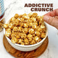 Caramel Popcorn Tin, 17 Ounce (1 Gallon Tin), Birthday Gifts, The Hampton Popcorn & Candy Company