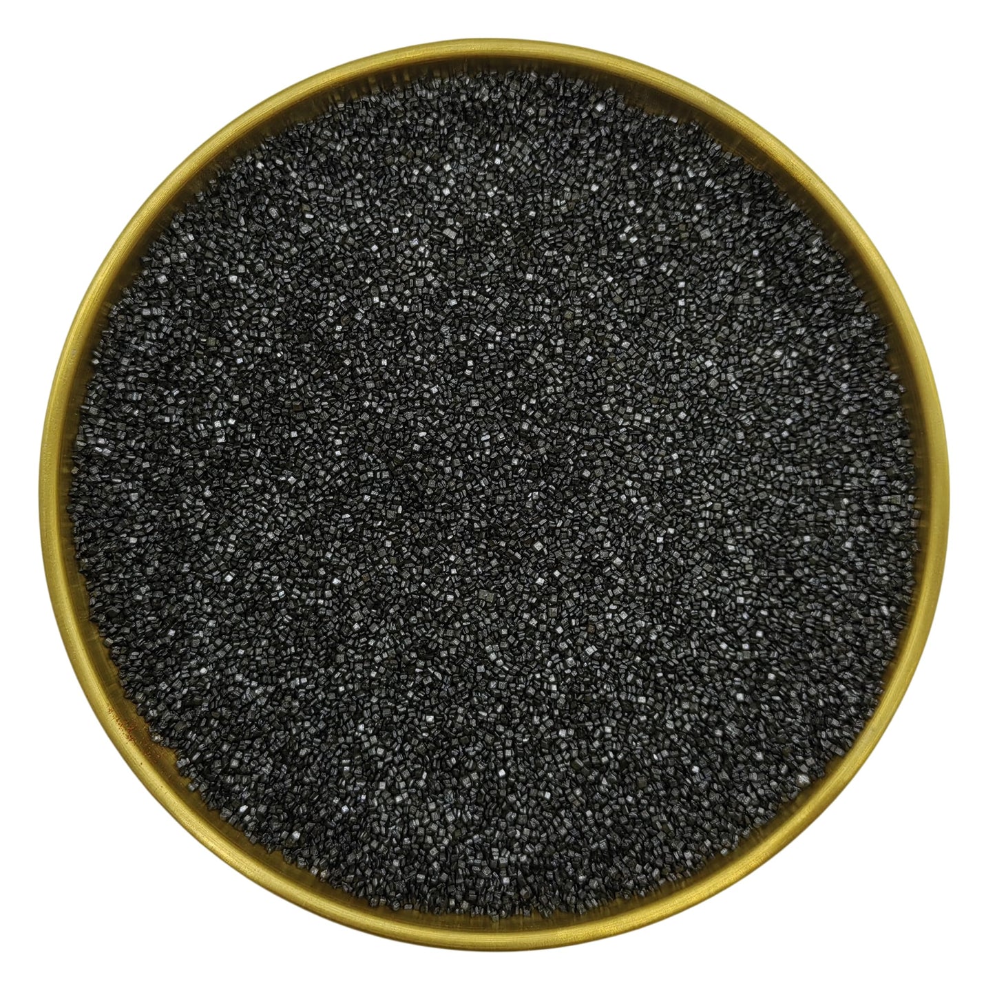 Edible Sanding Sugar Sprinkles For Cookie Decorating, Sugar Sprinkle Mix For Celebration Cakes, Cupcakes, Cookies, 3Oz (Black)