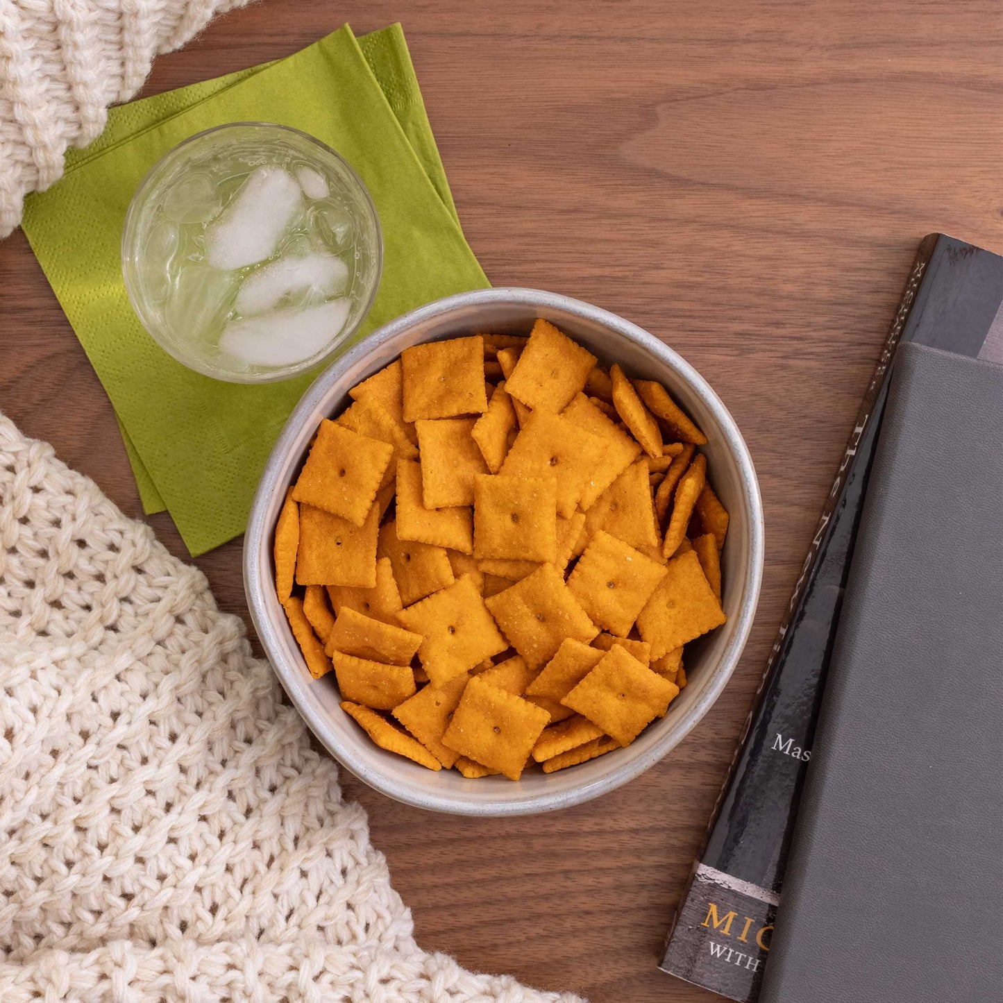 Annies Organic Cheddar Squares Baked  er Snacks, 7.5 oz, Pack of 1