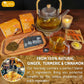 TOG999 Premium Herbal Tea Bags - Turmeric, Ginger, Cinnamon Blend, 100% Natural, Vegan - 20 Bags
