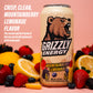 Grizzly Energy Drink Mountainberry Lemonade, 160mg Caffeine, Zero Sugar, 12 Pack Cans
