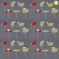 36 Pcs Class Of 2025 Graduation Cupcake Toppers, Gold & Red Glitter Double-Sided Grad Cap Cake Toppers For Party Supplies, 2025