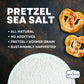 Pretzel Salt For Soft Pretzels, Food Grade Salt For Pretzels And Bagels, Heat Resistant Coarse Sea Salt For Soft Pretzel Dough,