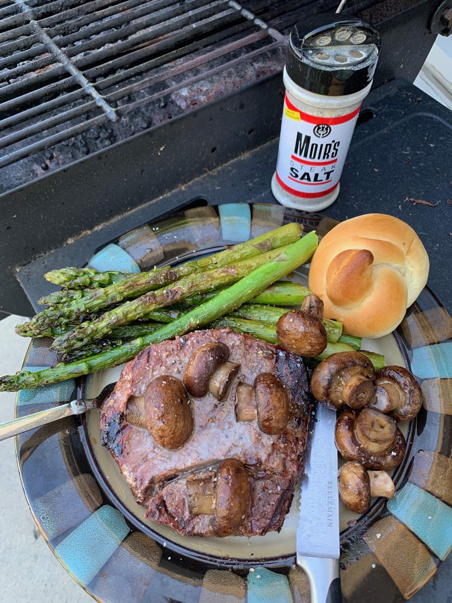 Moirs Steak Salt All Purpose Seasoning Also For Chicken Vegetables Salads Eggs 5.5 oz
