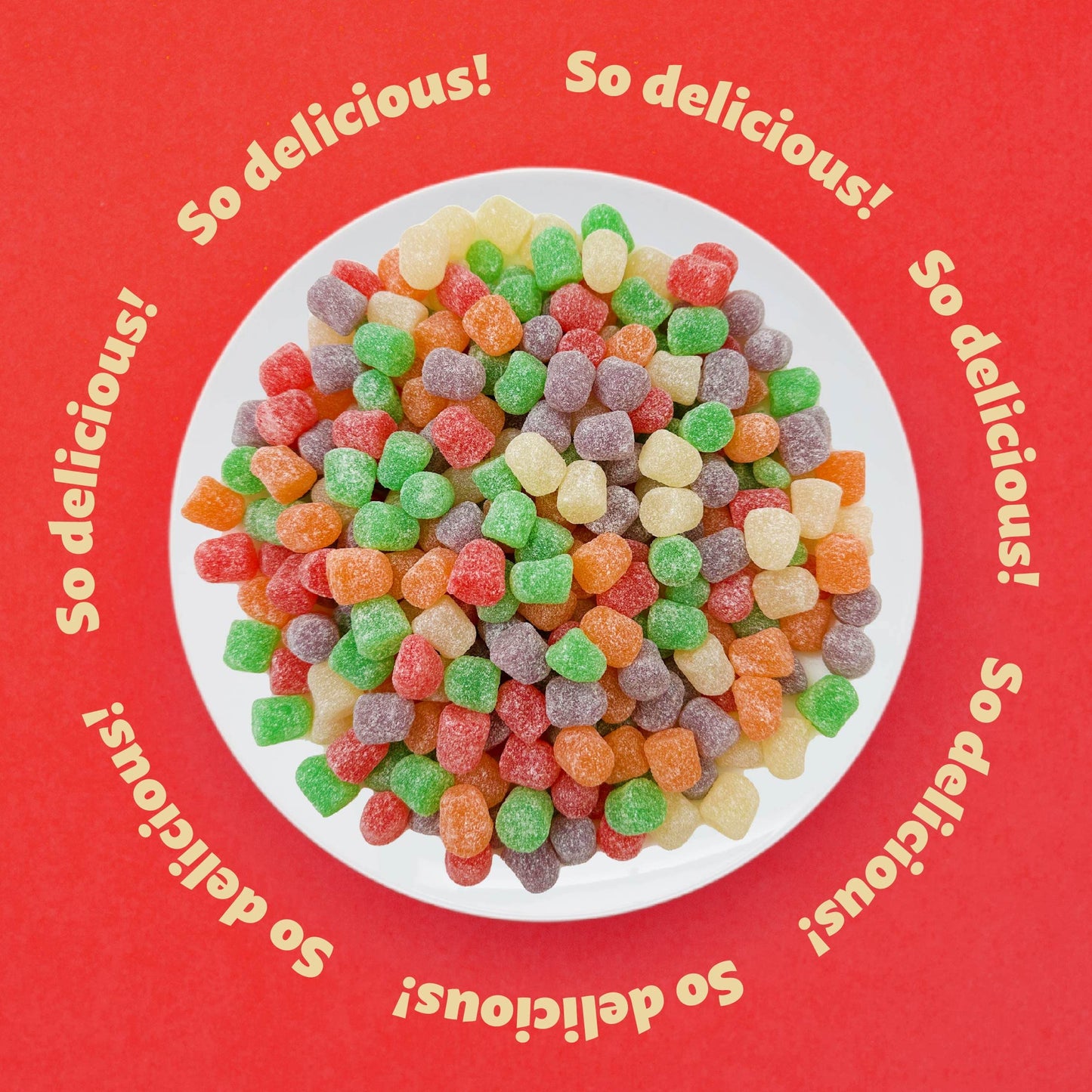 Spice Drops | 2-Pound Bag | Jelly Candy, Assorted Flavors