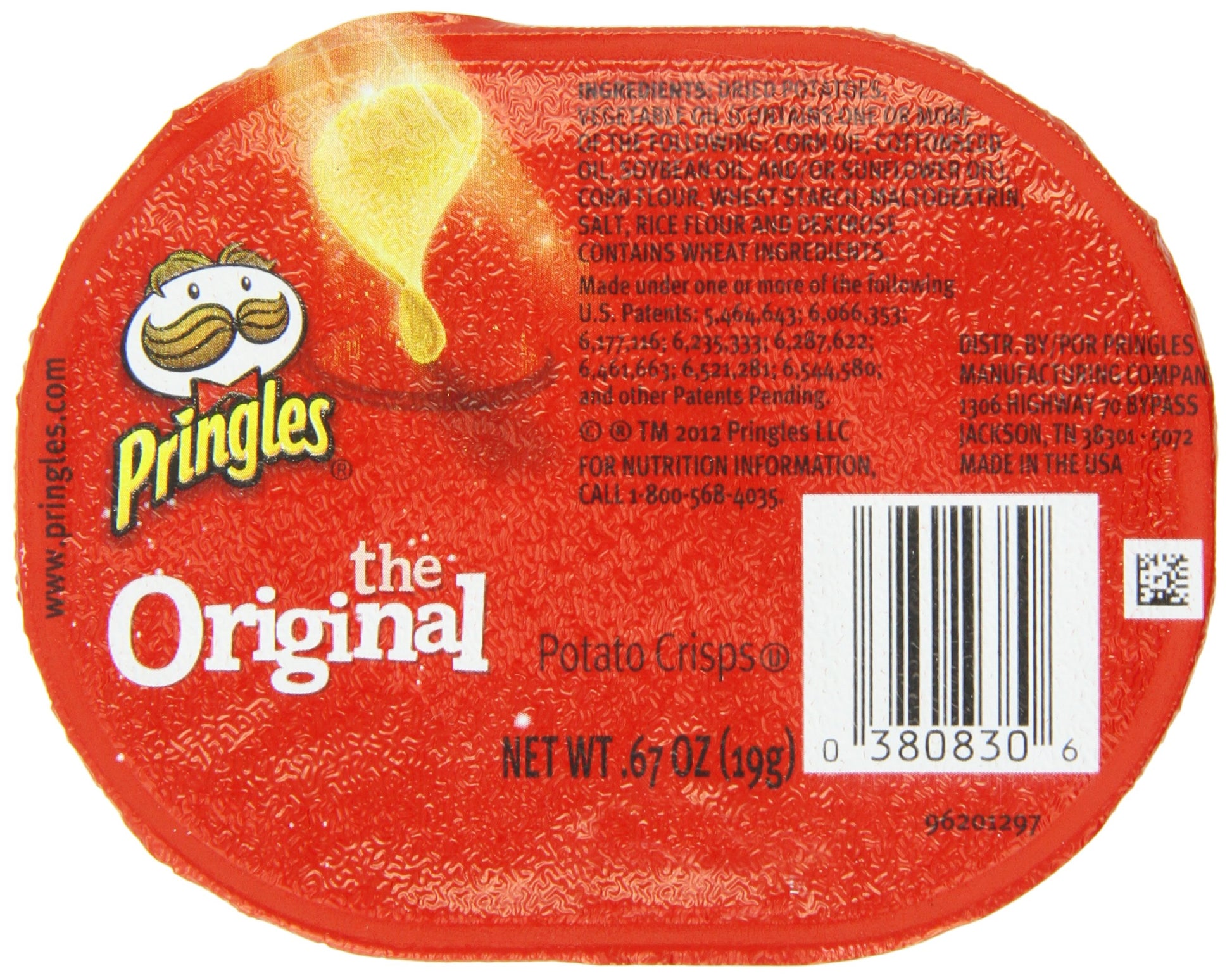 Pringles Original Flavored Potato Chips - 32 Individual Packs Snack Stacks, 0.67-Ounce Each