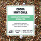 Tiesta Tea - Cocoa Mint Chill | Chocolate Peppermint Herbal Tea | Premium Loose Leaf Tea Blend | Non-Caffeinated Tea | Make Hot