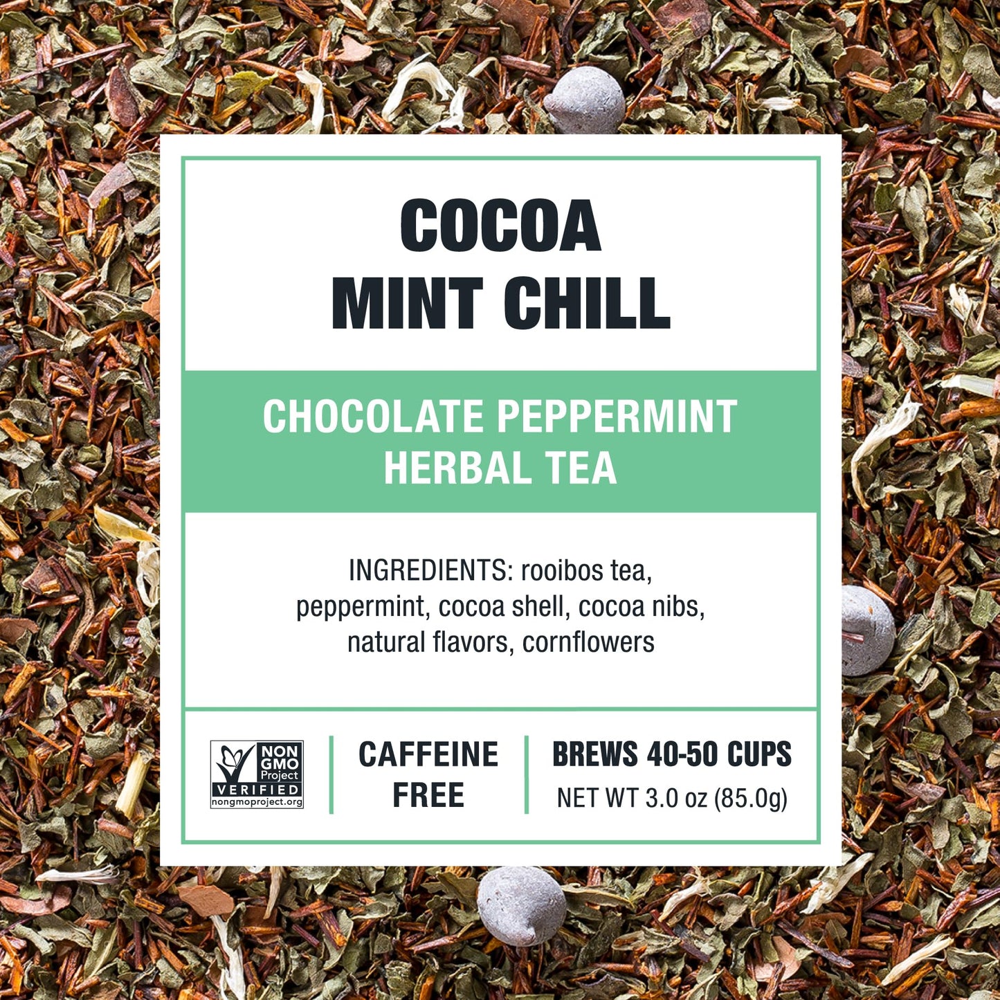Tiesta Tea - Cocoa Mint Chill | Chocolate Peppermint Herbal Tea | Premium Loose Leaf Tea Blend | Non-Caffeinated Tea | Make Hot