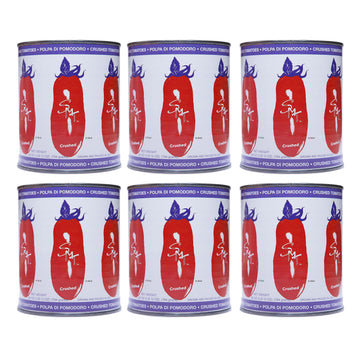 Smt San Merican Crushed Canned Tomatoes - 28 Ounce (Pack Of 6) - Usa Grown