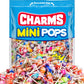 Tootsie Roll Charms Mini Pops - 4.5 lb Fruity Hard Candy Lollipops, 400 Count, Assorted Flavors, Gluten-Free