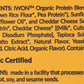 Iwon Organics, Puffs Protein Cheddar Cheese Organic, 5 Ounce