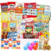 Easter Gift Box 72 Count Care Package with Two Plush Bunny Treats Snacks Gift Boxes for Couple, Girlfriend, Boyfriend, Mom, Kids