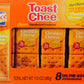 Lance Toast Chee Cheddar Cheese Sandwich Crackers 8 On-The-Go Packs Of 6 Sandwiches 11.3 Oz (Pack Of 3)