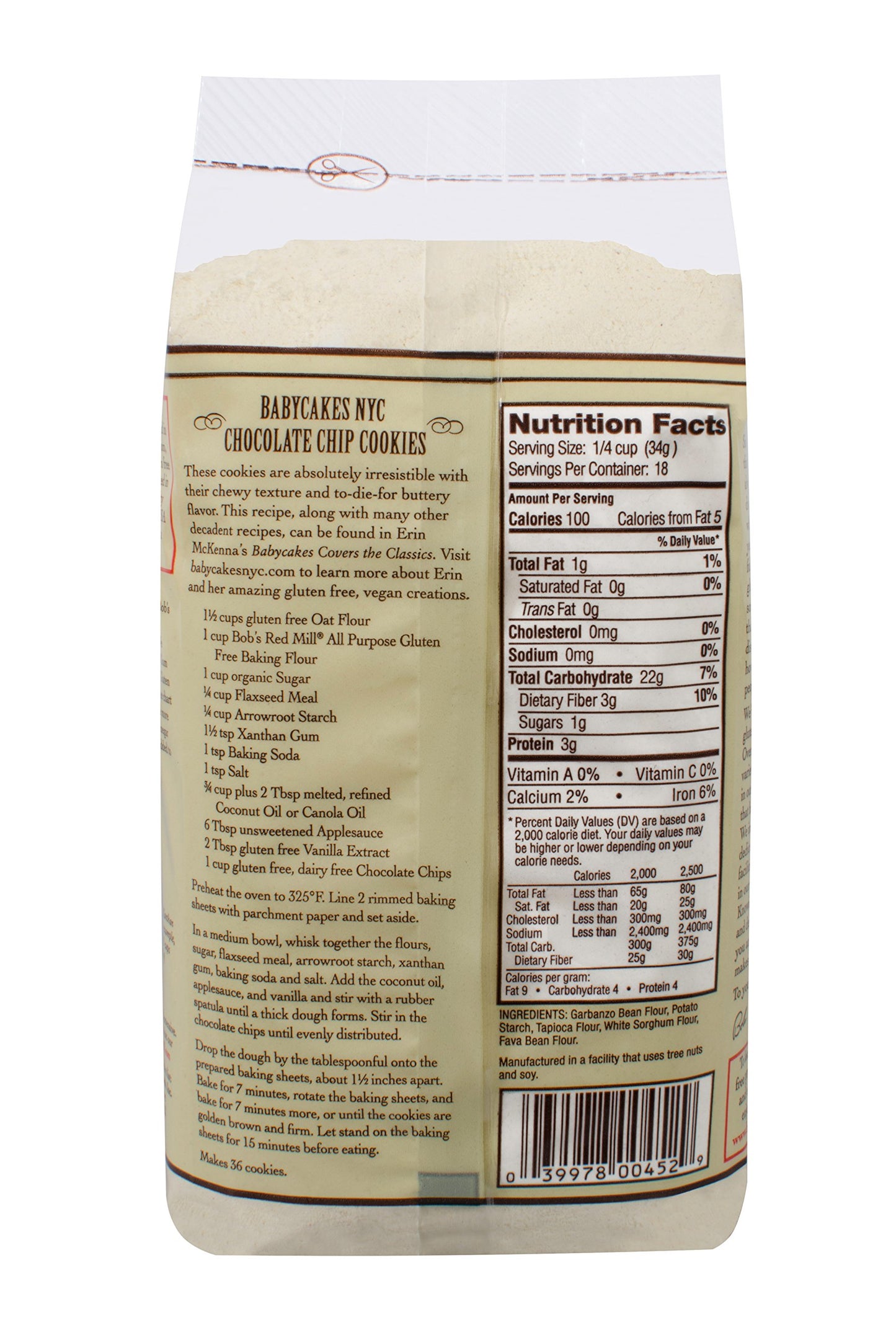 Bobs Red Mill Gluten Free 1-to-1 Baking Flour, 22-ounce