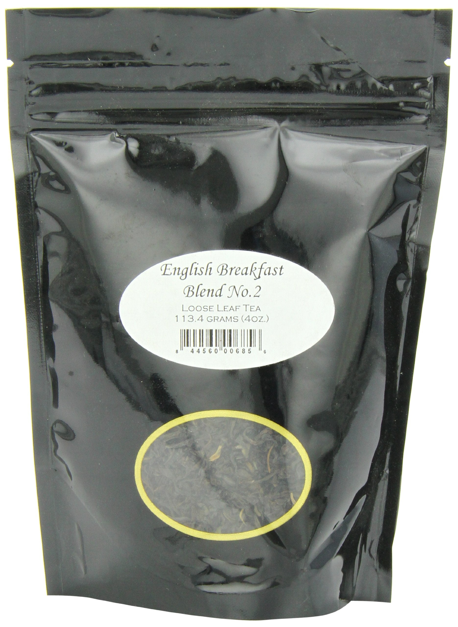 English Tea Store Loose Leaf, English Breakfast Blend Number Two Tea Pouches, 4 Ounce