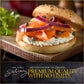 New Yorks Delicacy Smoked Salmon Nova - 3 X 4 Oz. (0.75 Lb) [All Natural] - Most Awarded, Pre-Sliced, Fully Trimmed Salmon - Kosher, Gluten Free, High In Omega 3-100% Natural Atlantic Salmon