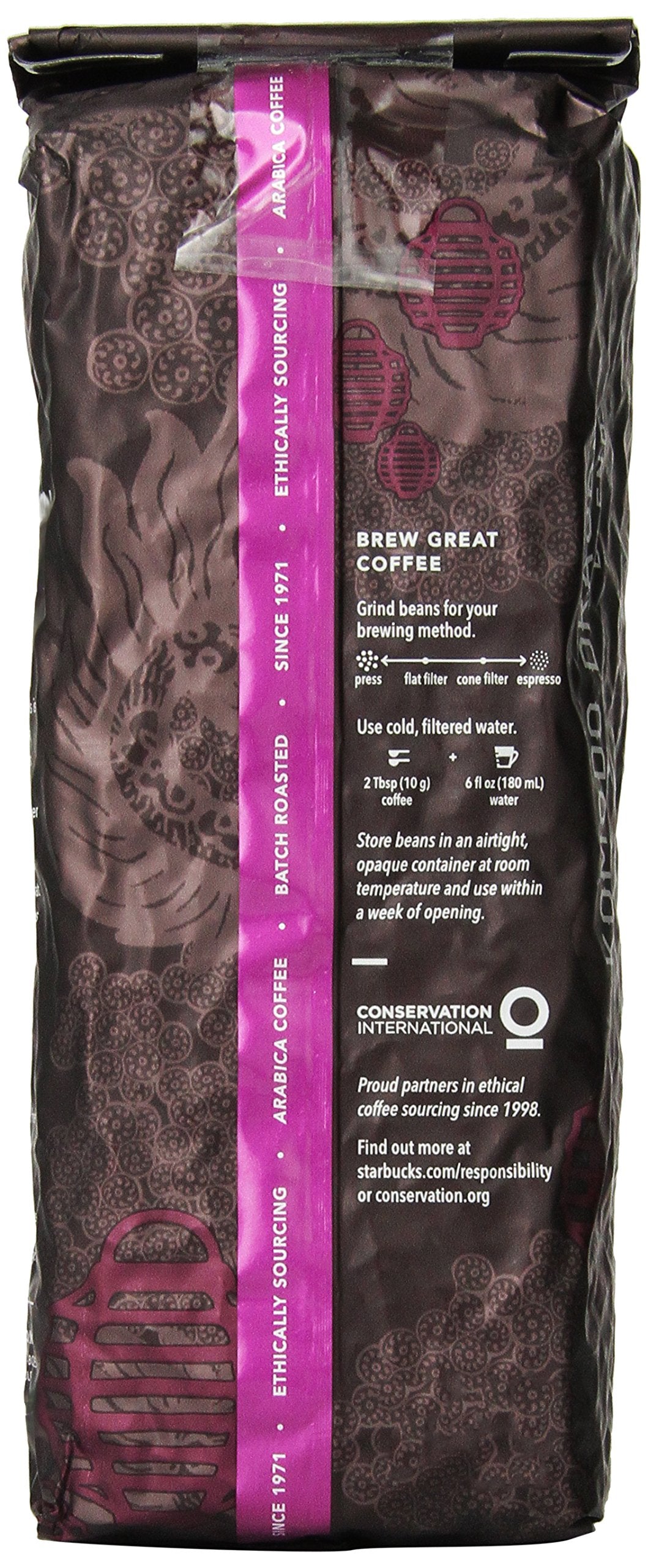 Starbucks Komodo Dragon Blend®, Whole Bean Coffee (1Lb)