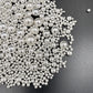Weraru Edible Silver Pearl Sugar Sprinkles Candy Mixing Size Baking Edible Cake Decorations Cupcake Toppers Cookie Decorating Ce