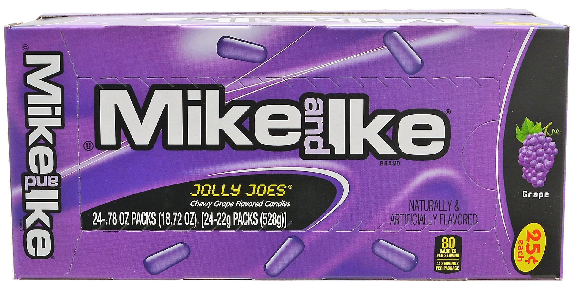 Mike And Ike Jolly Joes .78 Oz Pouches - 24 Pack