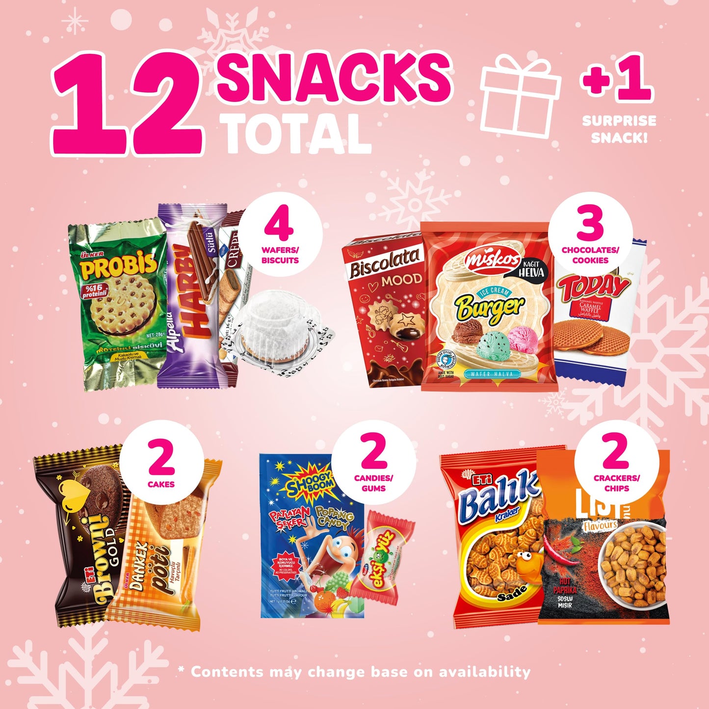 Midi International Snack Box | Premium Exotic Foreign Snacks | Unique Snack Food Gifts Included | Fantastic Space Theme | Candie