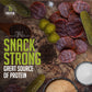 Top Notch Jerky Wagon Wheels Jerky - High Protein Snack, 10 Ounce, Made From Locally Raised Beef, Pepper Dill Pickle Flavor