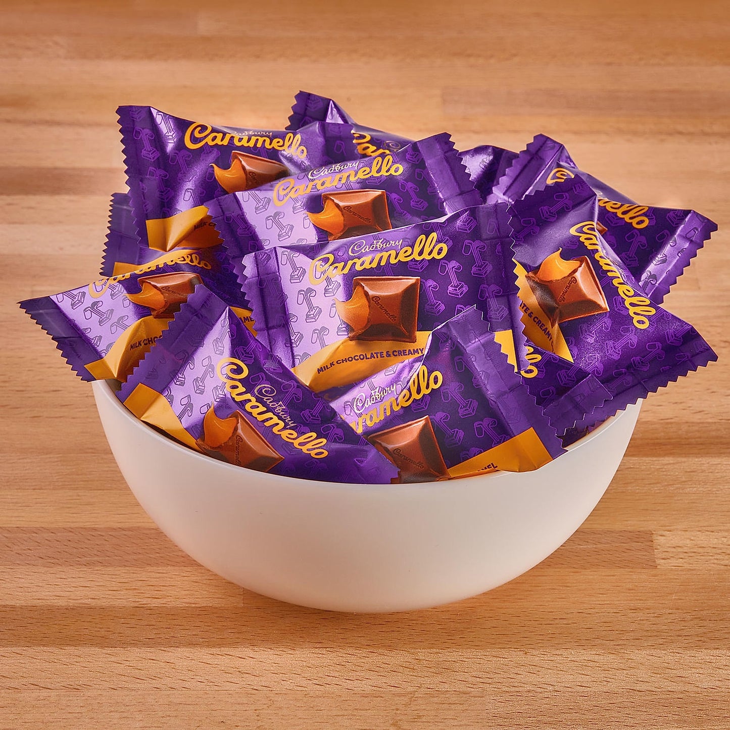 CADBURY CARAMELLO Miniatures Milk Chocolate Caramel Candy Share Pack  8 oz