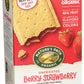 Natures Path Toaster Pastries, Strawberry Un-Frosted, 6 ct