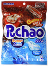 UHA Mikakuto Puchao Soft Candy with Gummy Bits, Cola and Ramune Soda Flavors, 3.53 oz (Pack of 6)