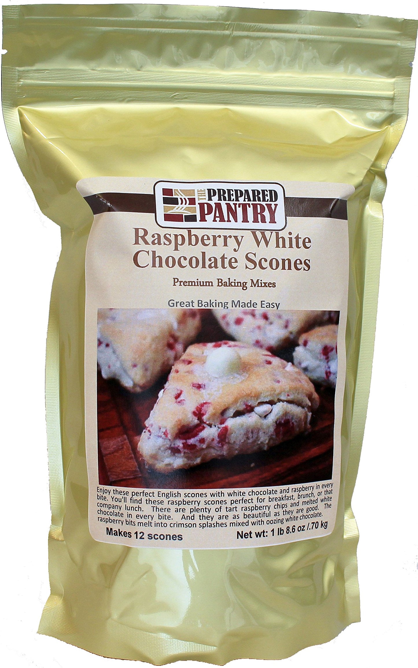 Raspberry White Chocolate Scone Mix