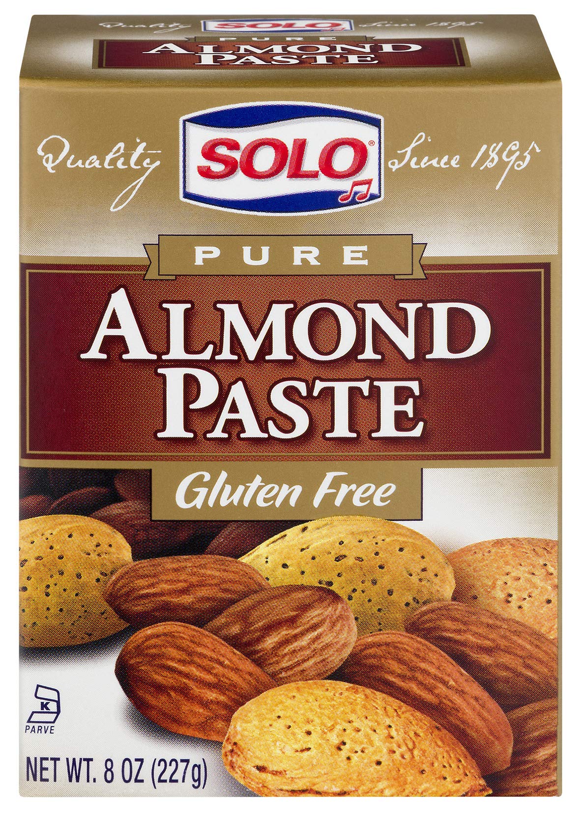 Solo Almond Paste 8-Ounce Packages (Pack of 6)