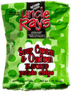 Uncle Rays Sour Cream & Onion Potato Chips, 1-Ounce Bags (Pack of 60)