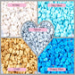 Confect Sprinkle- Blue, Gold, White & Silver Edible Sprinkle Mix | Pack Of 5 For Cakes, Cookies, Cupcakes & Baking Decor |Frozen