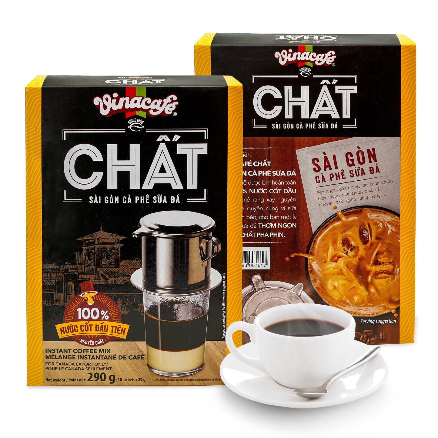 Vinacafe 3 in 1 Instant Coffee, 29g x 30 Sachets, Pack of 30, Made in Vietnam