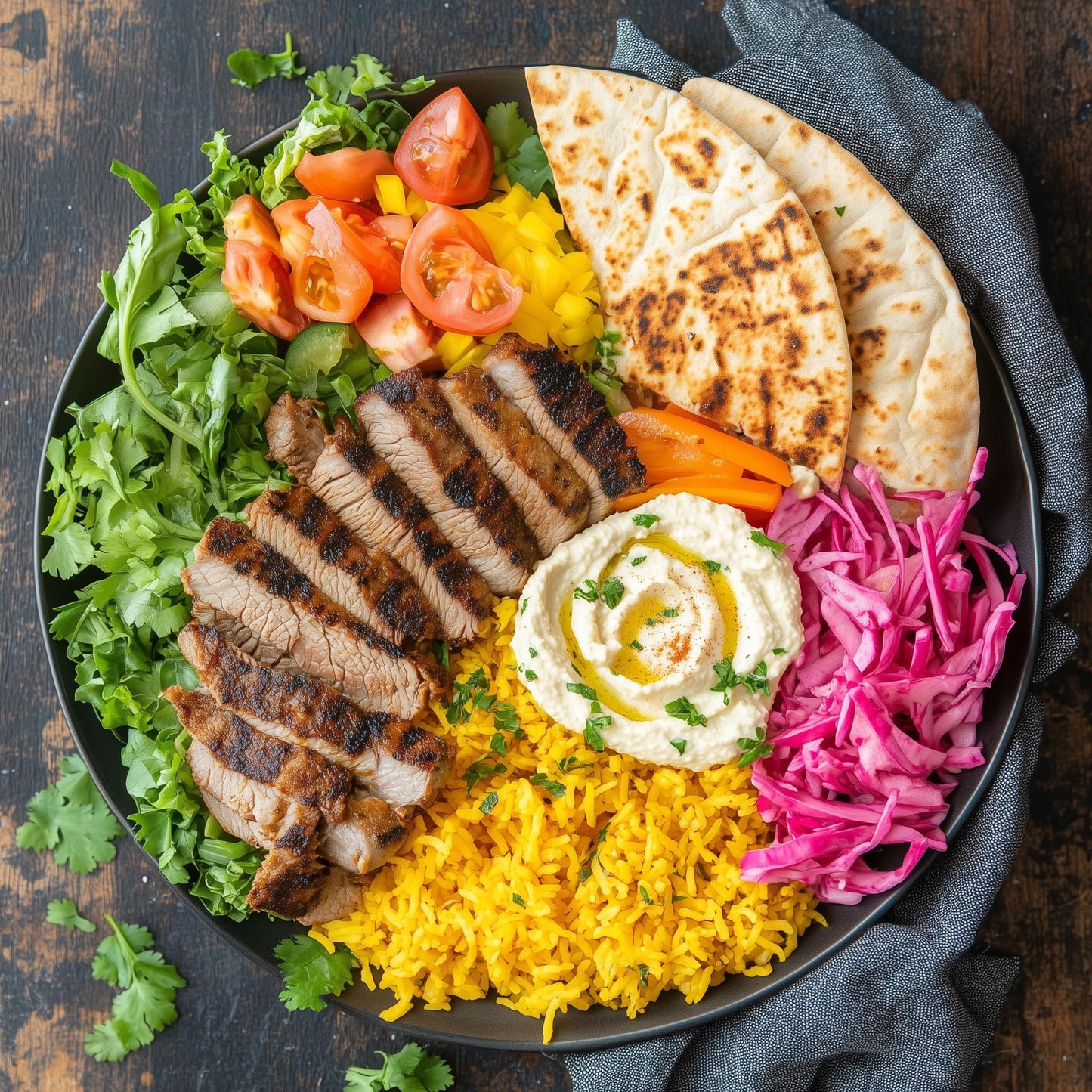 Savorsatch Shawarma Seasoning Blend - 6 Oz Resealable Pouch | Middle Eastern & Mediterranean Spice Mix | Certified Kosher, Flavo