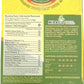 Tree Moringa Energy Tea - Green Tea, Ginger & Lemon, Organic Non-GMO, 5 Pack of 16 Pyramid Sachets