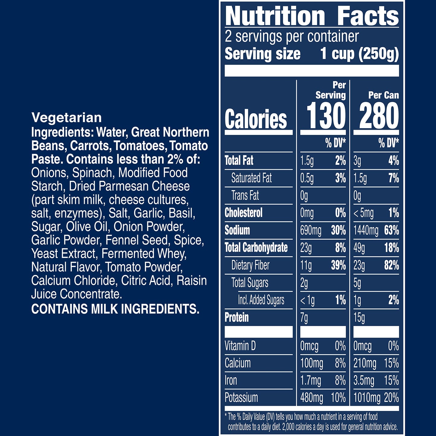 Progresso Vegetable Classics Soup, Tuscan-Style White Bean, 18.5 Oz (Pack Of 12)