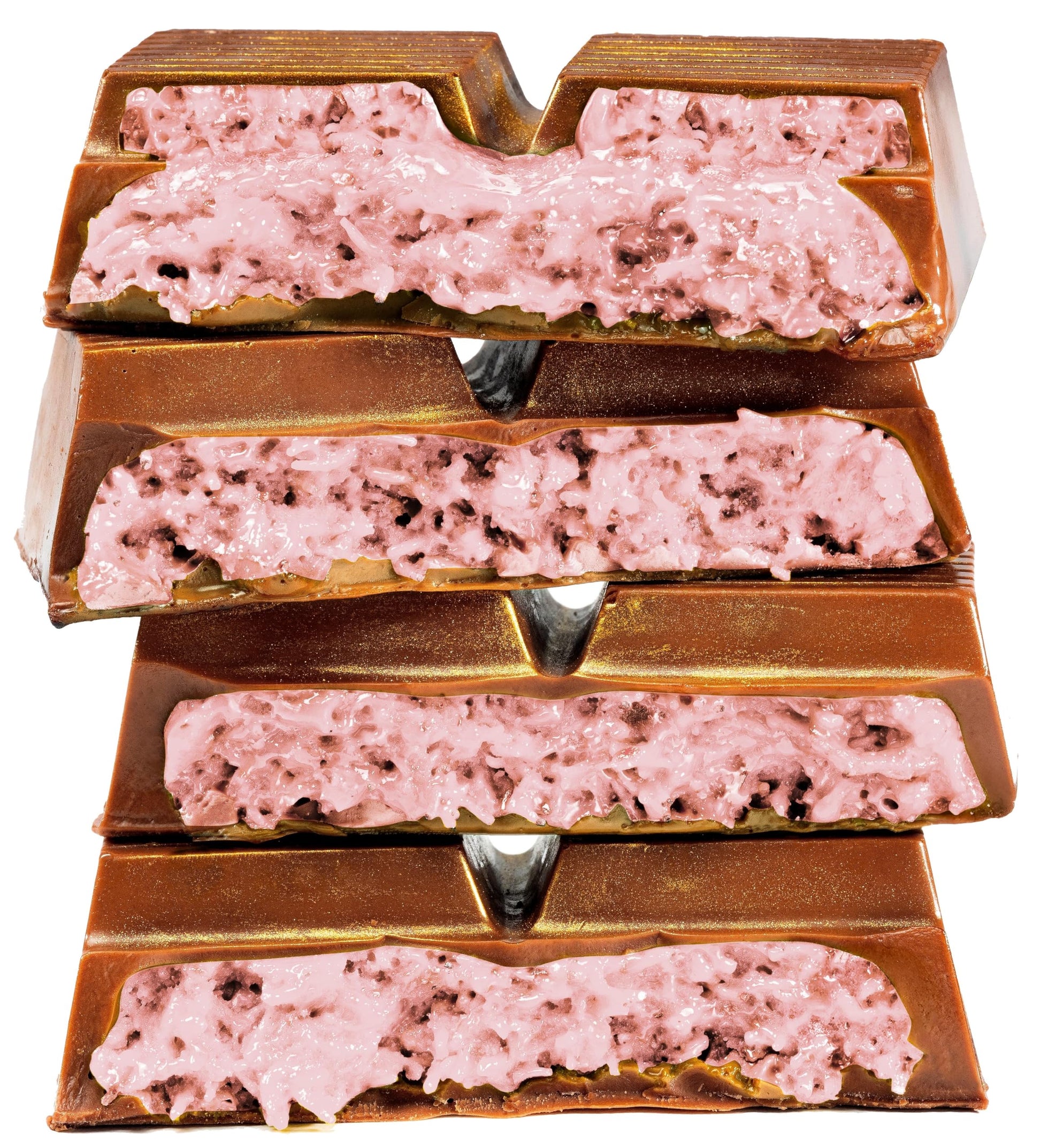 Barbee Dubai Chocolates With Handmade Belgian Chocolate With Creamy Knafeh Center  No Palm Oil  6.7 Oz (190G)  Assorted Flavors (Milk Chocolate  Raspberry)