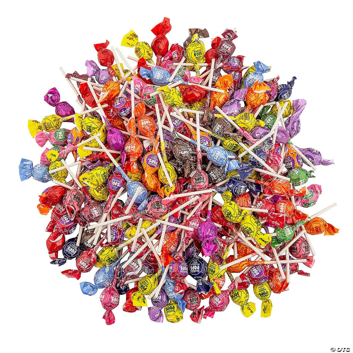 Miniature Tootsie Roll Pops - 200 Pops Filled With Chewy Tootsie Roll - 18 Different Flavors - Candy & Bulk Candy 2.25 Lbs