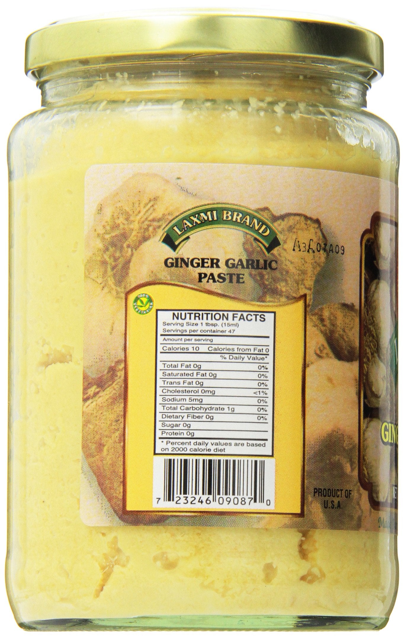 Laxmi Traditional Indian Ginger Garlic Cooking Paste - 24Oz