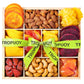 TropiJoy Dried Fruit Basket Gift - 10 Tropical Flavors, Large Variety - Thanksgiving Gifts for Family, Mixed Dried Fruit and Nuts
