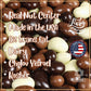 Gourmet Chocolate Bridge Mix Medley By Its Delish, 2 Lbs Bulk Bag | Dark, Milk, And White Chocolate Coated Peanuts, Almonds, Rai